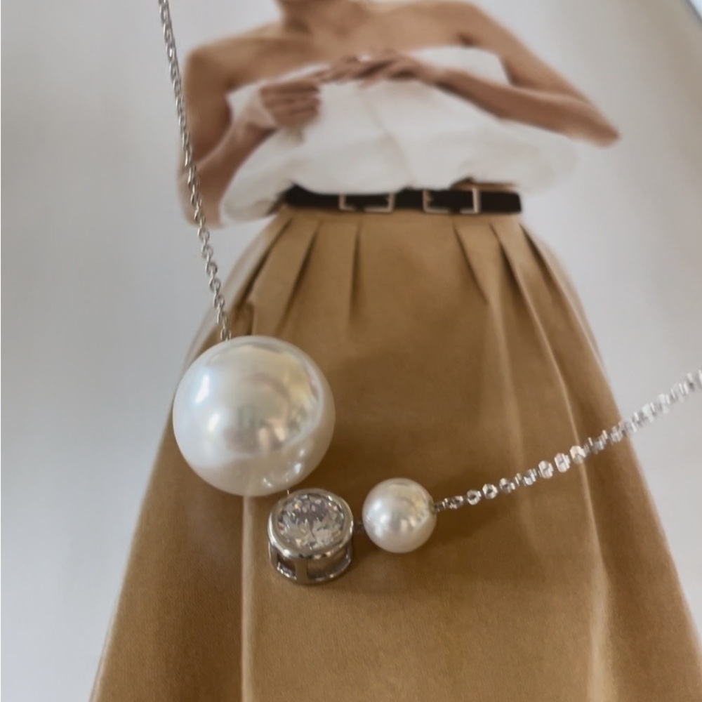 Pearl & Stone necklace - Picture 2 of 5